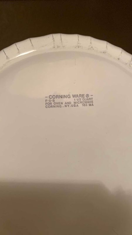 Photo 1 of CORNING WARE FRENCH WHITE CASSEROLE DISH WITH LID AND ASSORTED COOKWARE