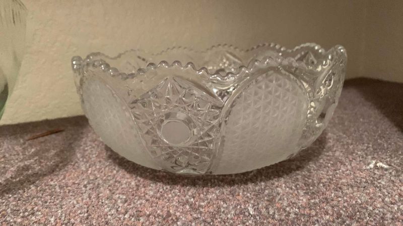 Photo 1 of 3-GLASS SERVICE WARE BOWLS