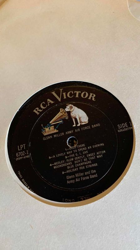 Photo 1 of VINTAGE GLENN MILLER ARMY AIR FORCE 5 RECORD ALBUM SET