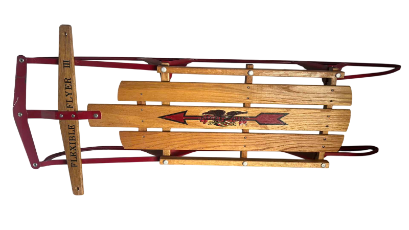 Photo 1 of CHRISTMAS SLED FLEXIBLE FLYER III 48” X 21”