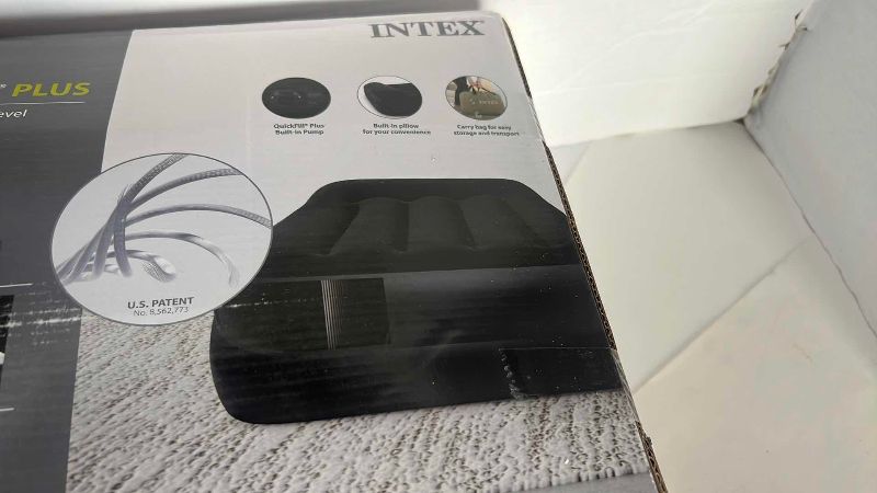 Photo 1 of INTEX TWIN AIR MATTRESS WITH BUILT IN PUMP