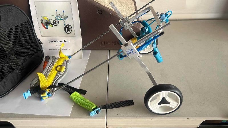 Photo 1 of PET WHEEL CHAIR, RAM, AND CARRIER