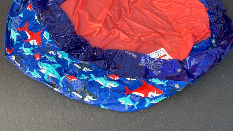 Photo 1 of KIDDIE SHARK THEMED INFLATABLE POOL