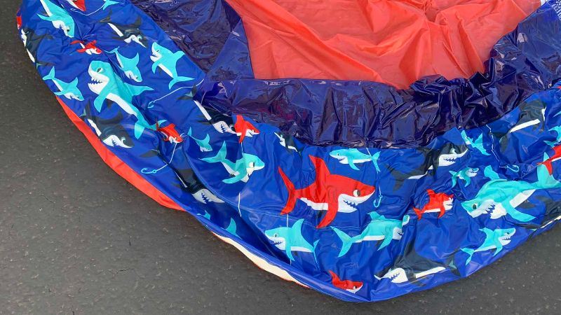 Photo 1 of KIDDIE SHARK THEMED INFLATABLE POOL