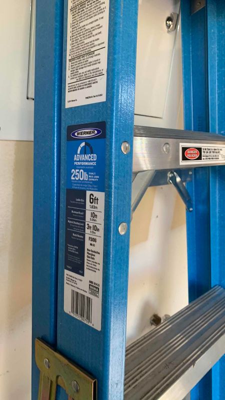 Photo 1 of WERNER 6’ LADDER