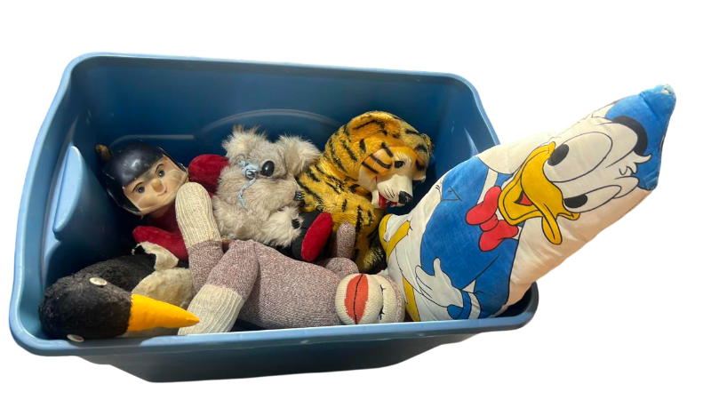 Photo 1 of VINTAGE STUFFED ANIMALS
