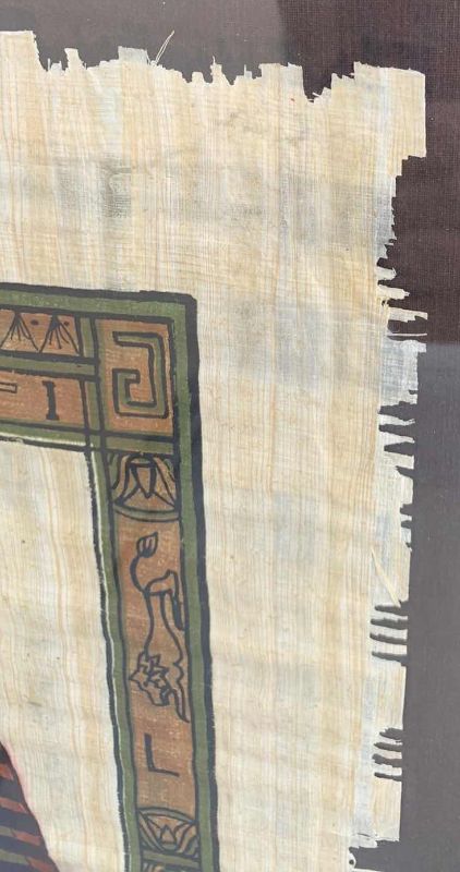 Photo 1 of KING TUT ARTWORK ON PAPYRUS 21” X 41”