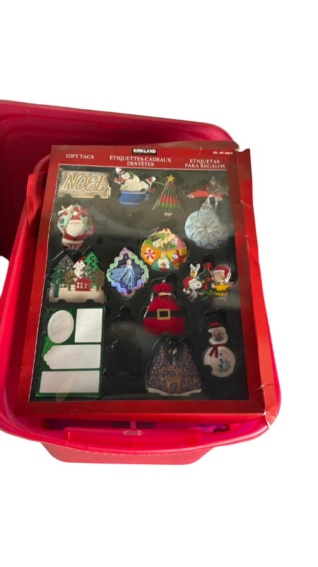 Photo 1 of CHRISTMAS DECOR , BAGS AND TAGS