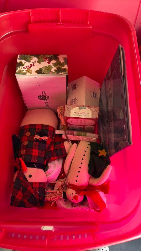 Photo 1 of CHRISTMAS DECOR , BAGS AND TAGS