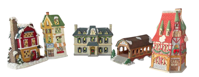 Photo 1 of DICKENS COLLECTABLES WINTER VILLAGE 9”