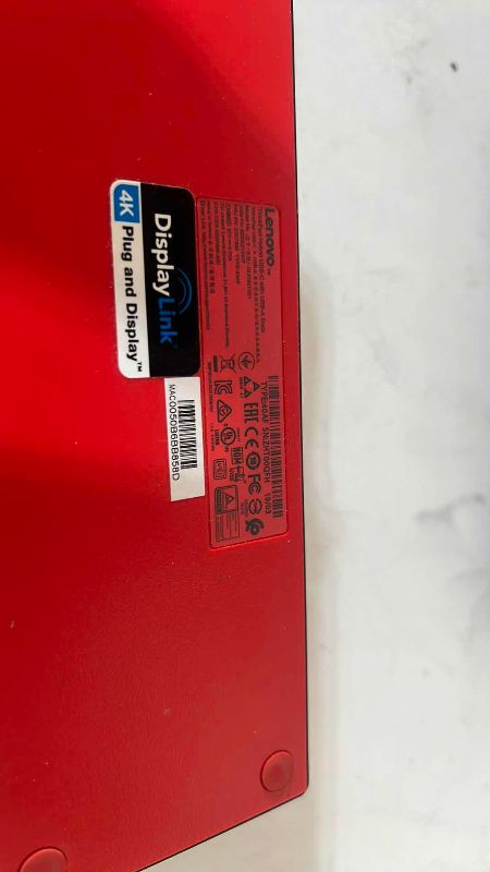 Photo 1 of LENOVO THINKPAD USB-C AND USB-A DOCK