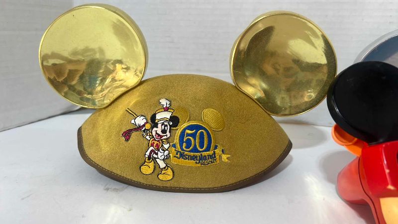 Photo 1 of MICKEY MOUSE DISNEYLAND HATS MEMORABILIA 50TH ANNIVERSARY
