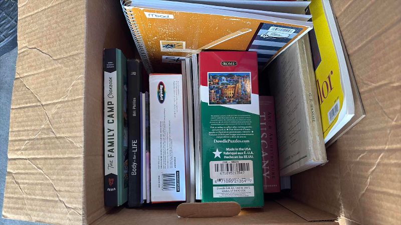 Photo 1 of BOOKS AND PUZZLES