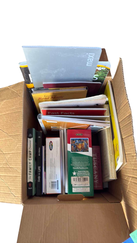 Photo 1 of BOOKS AND PUZZLES