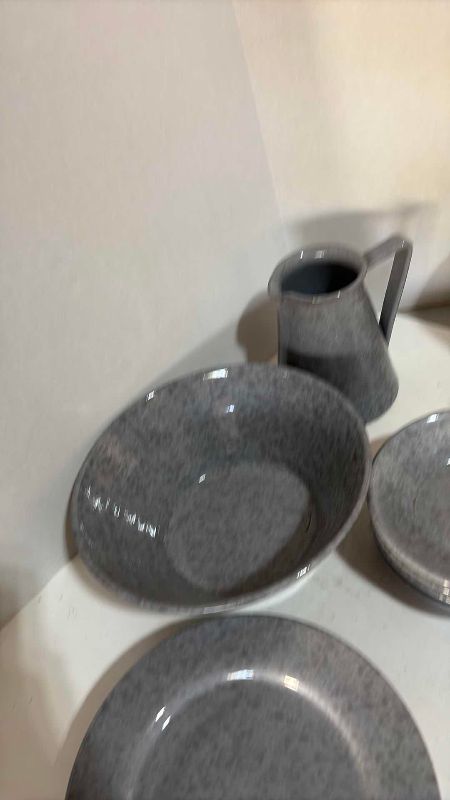 Photo 1 of VINTAGE MAMMA RO TERRA COTTA POTTERY TABLE  SET