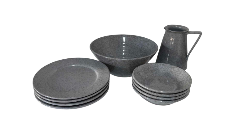 Photo 1 of VINTAGE MAMMA RO TERRA COTTA POTTERY TABLE  SET