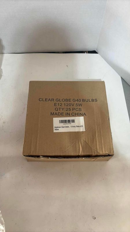 Photo 1 of CLEAR GLOBE G40 BULBS FOR NIGHTLIGHT