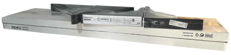 Photo 1 of 2- IKEA RAMSHULT SHELVES WITH SUPPORTS 38” X 8”