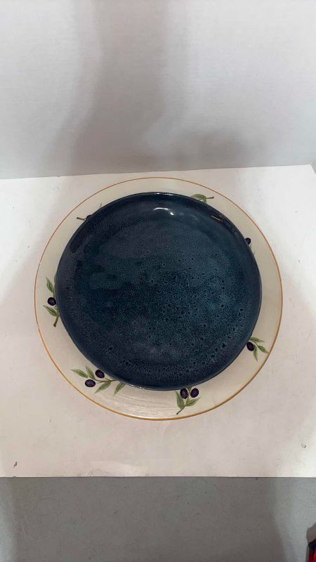 Photo 1 of TWO SERVING PLATTERS 13” & 16”