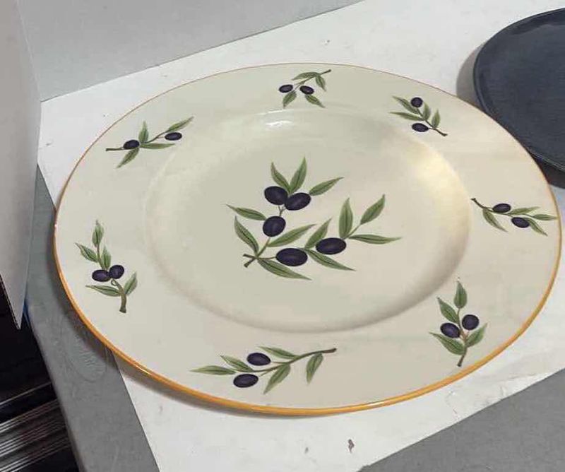 Photo 1 of TWO SERVING PLATTERS 13” & 16”