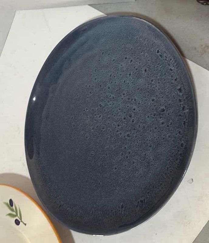 Photo 1 of TWO SERVING PLATTERS 13” & 16”
