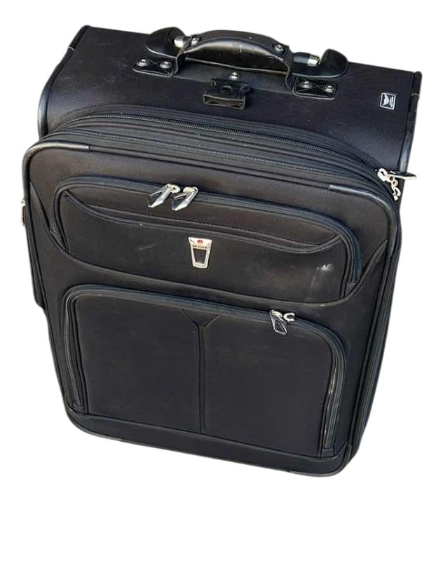 Photo 1 of BLACK DELSEY SUITCASE 10” X 18” H 25”