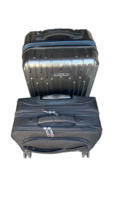 Photo 1 of REVO HARD SIDE ROLLER BLACK CARRY ON SUITCASES