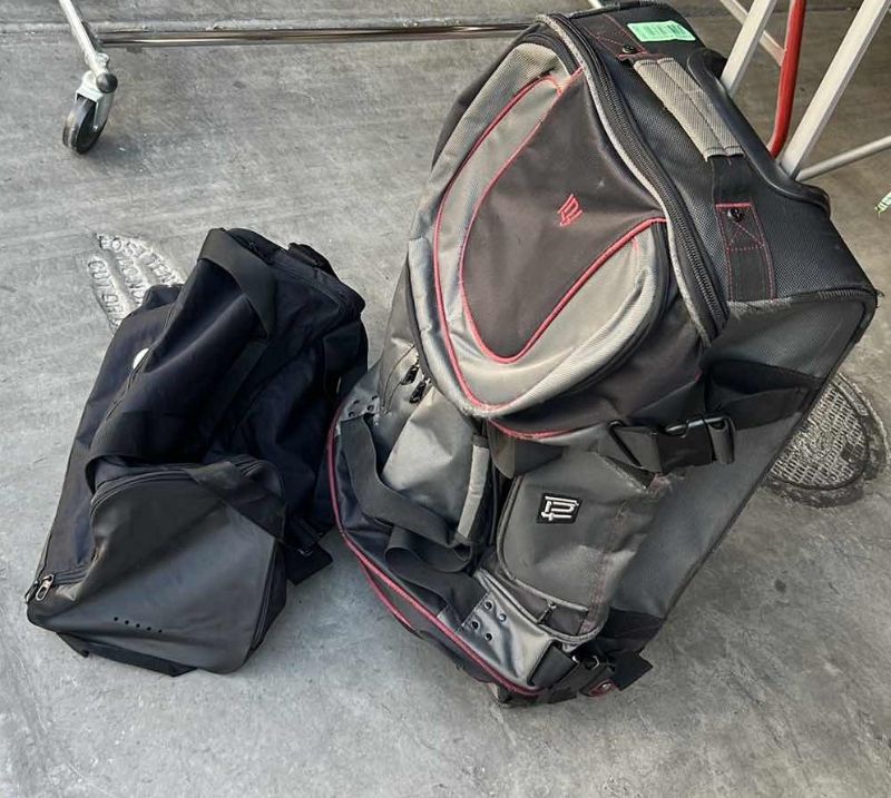 Photo 1 of DUFFEL BAG AND ROLLER BAG