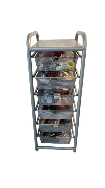 Photo 1 of TOOL STORAGE 12” X 16” X 32” H ITEMS INCLUDED