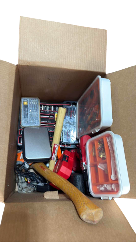Photo 1 of BOX OF TOOLS