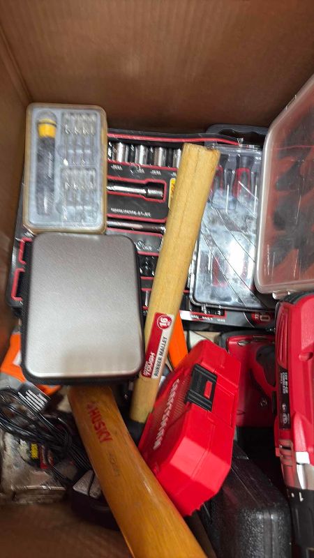 Photo 1 of BOX OF TOOLS
