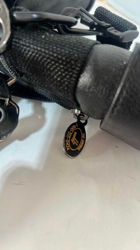 Photo 1 of LEATHER GOLF CLUB HOLDER CADDY