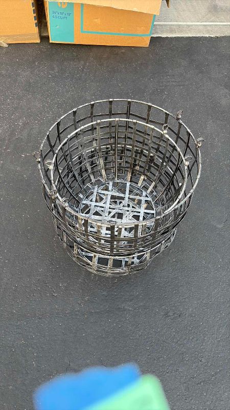 Photo 1 of NESTING METAL DECOR BASKETS 18”X 12”H