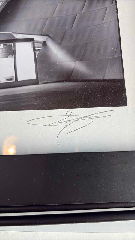 Photo 1 of THE DISNEY CONCERT HALL SIGNED FRAMED ART WORK 19/750