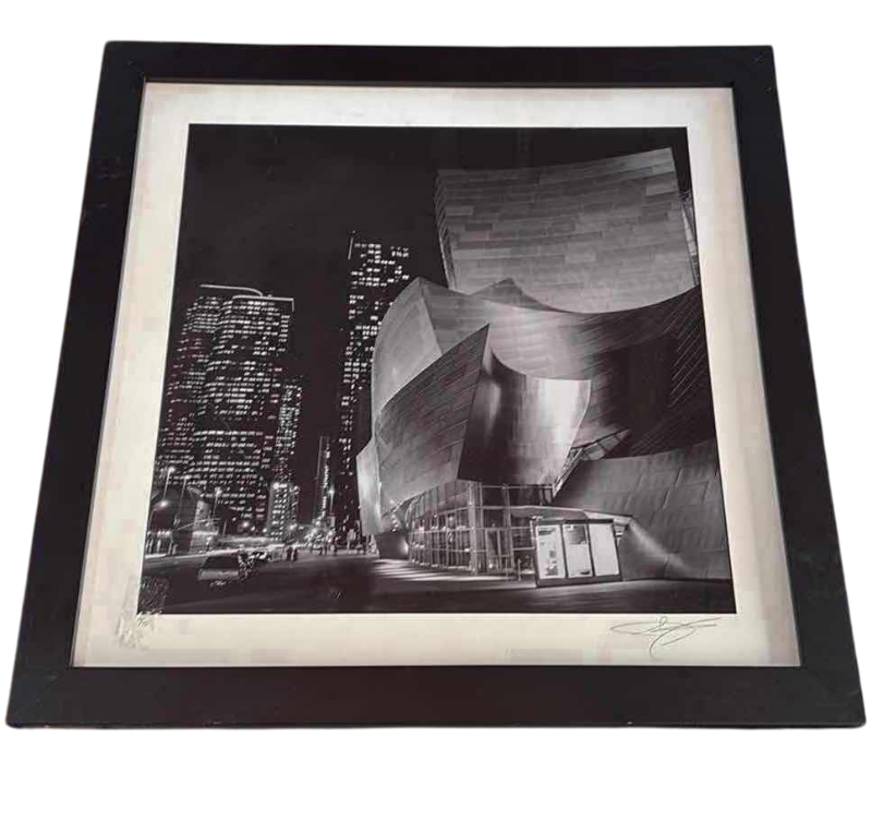 Photo 1 of THE DISNEY CONCERT HALL SIGNED FRAMED ART WORK 19/750