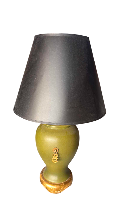 Photo 1 of OLIVE GREEN LAMP  31”