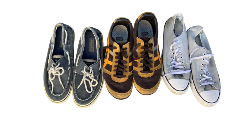 Photo 1 of MENS SNEAKERS SIZE 9-9.5 CONVERSE AND SPERRY