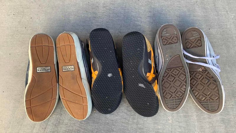 Photo 1 of MENS SNEAKERS SIZE 9-9.5 CONVERSE AND SPERRY