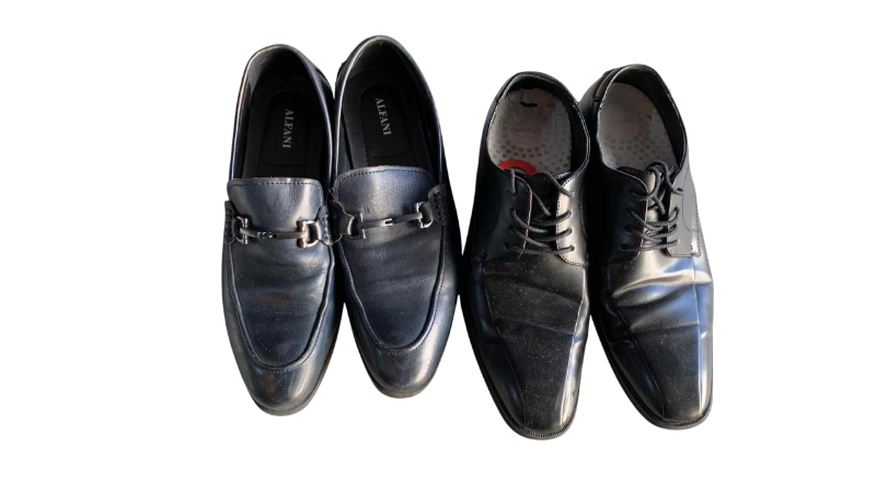 Photo 1 of 3-MENS DRESS SHOES SIZE 10 ALFANI