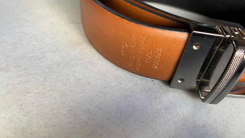 Photo 1 of 3-MENS DRESS BELTS SIZE 38 CALVIN KLEIN AND PERRY ELLIS