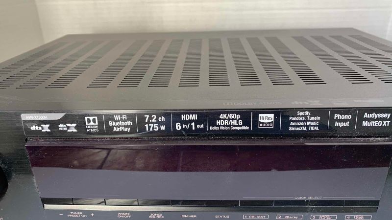 Photo 1 of DENON IN COMMAND INTEGRATED NETWORK AV RECEIVER AVR-X1500H