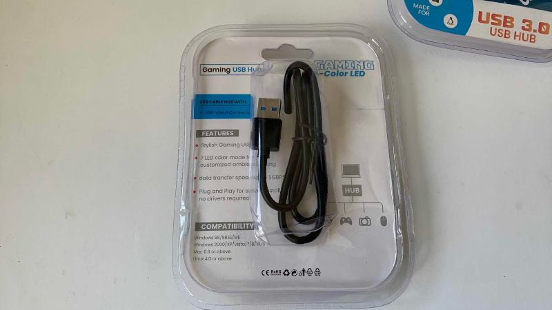 Photo 1 of 4 GAMING 7 COLOR LED USB 3.0 HUBS