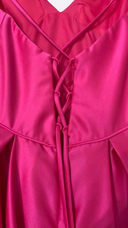 Photo 1 of BLONDE NITES HOT PINK FORMAL A-LINE BALL GOWN SIZE 3