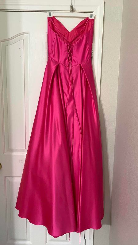 Photo 1 of BLONDE NITES HOT PINK FORMAL A-LINE BALL GOWN SIZE 3