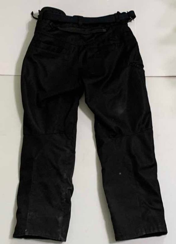 Photo 1 of FIRST GEAR MENS MOTORCYCLE RIDING PANTS SIZE 36S (SHORT) WITH POUCH