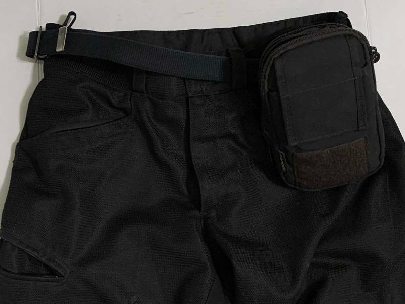 Photo 1 of FIRST GEAR MENS MOTORCYCLE RIDING PANTS SIZE 36S (SHORT) WITH POUCH