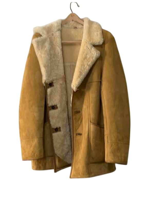 Photo 1 of HIDE SHOP SUEDE AND WOOL RANCH STYLE COAT SIZE 38 97CM