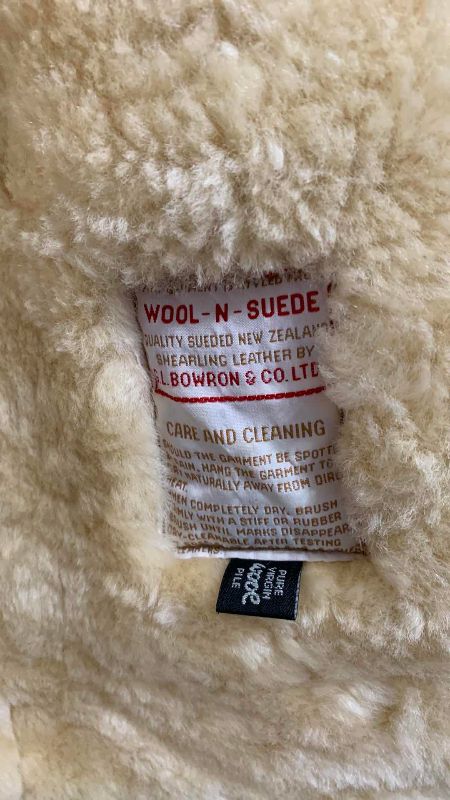 Photo 1 of HIDE SHOP SUEDE AND WOOL RANCH STYLE COAT SIZE 38 97CM