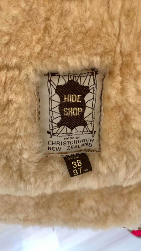 Photo 1 of HIDE SHOP SUEDE AND WOOL RANCH STYLE COAT SIZE 38 97CM