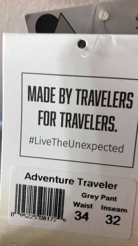 Photo 1 of 3 MENS TECH PANTS 34 X 30 NWT